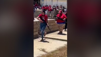 Trump se mofa de las milicias de Venezuela