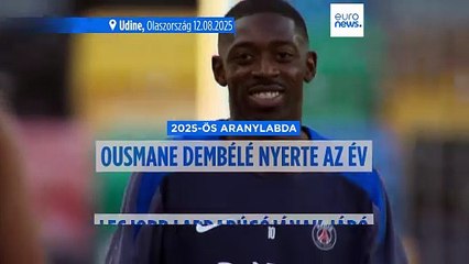 Ousmane Dembélé nyerte a France Football Aranylabdáját