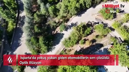 Isparta’daki 'Gizemli Yol'un sırrı çözüldü
