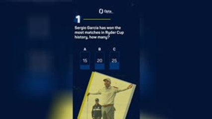 How well do you know the Ryder Cup?