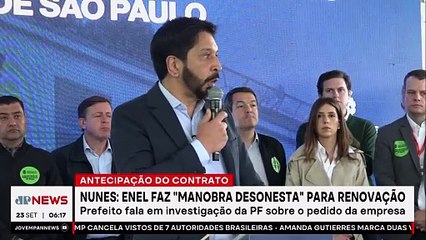 Nunes acusa Enel de “manobra desonesta” para renovação da concessão