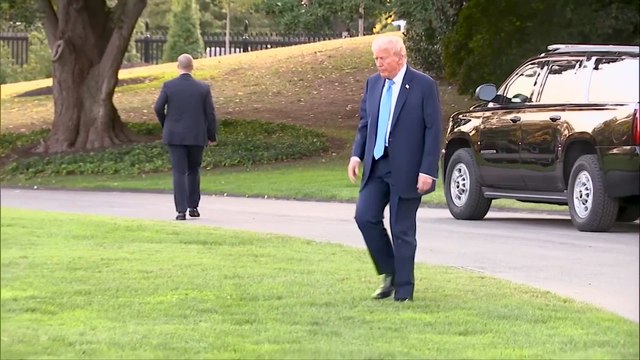 Trump aterriza en Nueva York para su discurso ante la Asamblea General de la ONU