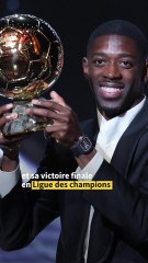 Ballon d'Or: Ousmane Dembélé fêté par les supporters du PSG