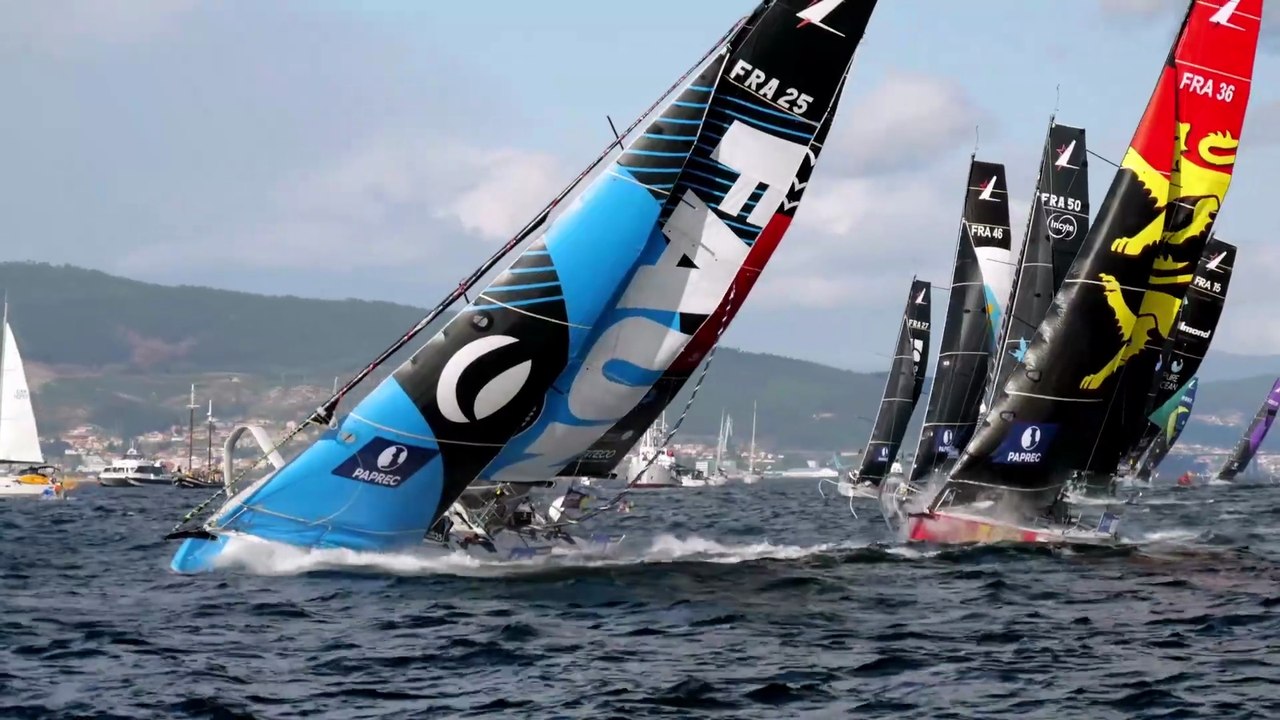 La Solitaire du Figaro Paprec 2025 / Départ de la 3e étape de la 56e Solitaire du Figaro Paprec  Vigo ‣ Saint-Vaast-la-Hougue