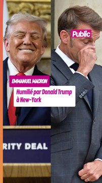 Emmanuel Macron humilié par Donald Trump à New-York, la séquence insolite divise la toile