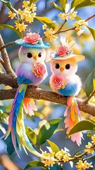 Fashionable_Birds_In_The_Wild_💕🐣✨#nature_#naturebeauty_#birds_#aestheic_#3000subs_#trending_#love(360p)