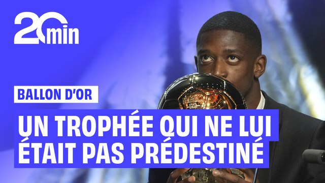 Ousmane Dembélé, 6e Ballon d'or du football français