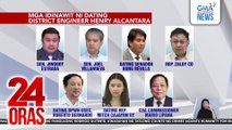 7 kasalukuyan at dating gov’t officials, kumickback umano ayon kay Engr. Alcantara | 24 Oras