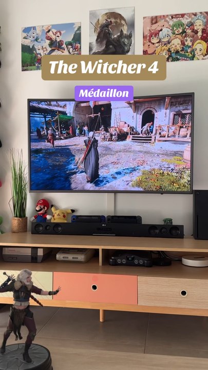 Et voilà le nouveau médaillon officiel de The Witcher 4 reçu dans mon colis @elben 🐺 ! Déjà le 3ᵉ de ma collection… Je peux chasser tous les monstres maintenant 😂. Vous l’attendez autant que moi ? -10% avec le code SADALAR.JV10.