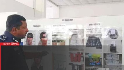 Polis tumpaskan cubaan bawa masuk fentanyl hampir satu tan ke Malaysia