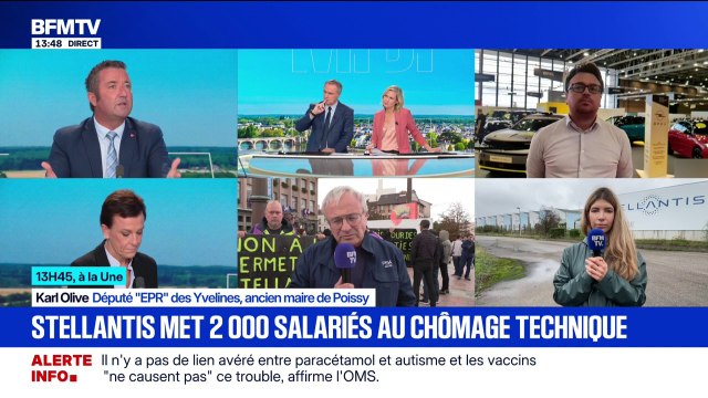 Usine Stellantis de Poissy fermée pendant trois semaines: Nous le savions depuis le mois de janvier , avance Karl Olive, député EPR des Yvelines