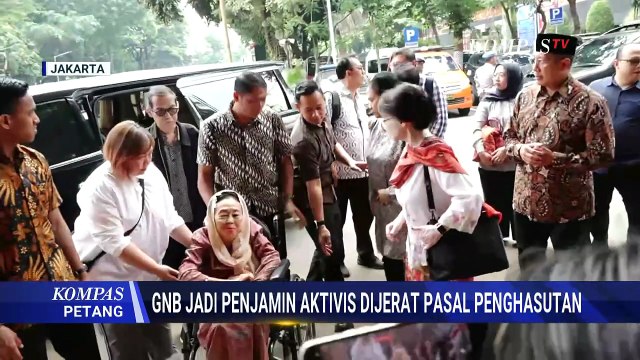 Tokoh GNB Tegaskan Jadi Penjamin Aktivis Demonstrasi Tahanan Polda Metro Jaya | KOMPAS PETANG