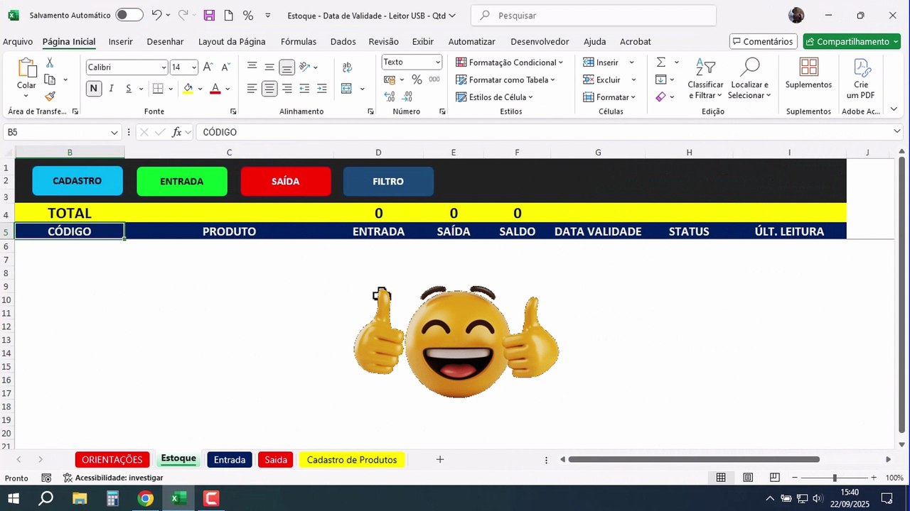 Product Expiration Control in Excel | Ready-to-Use Inventory Spreadsheet