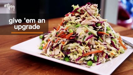 Ramen Noodle Salad? I know, It Sounds Weird, But It Works!