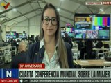 Nueva York | Blanca Eekhout alza su voz en el 30 aniversario de la 4ta Conferencia Mundial sobre la Mujer