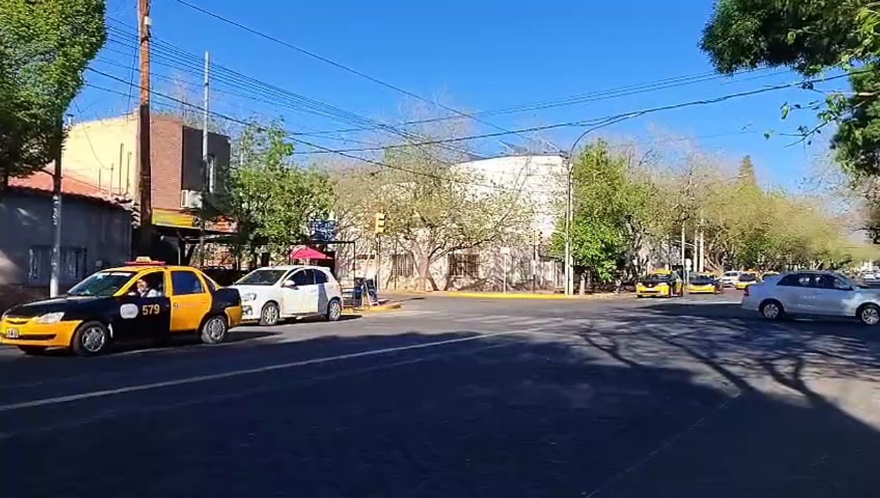 Protesta de taxistas