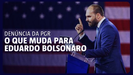 Eduardo Bolsonaro denunciado pela PGR por coação ao STF