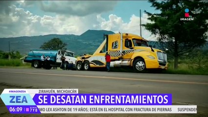 Se desata enfrentamiento armado en Zirahuén, Michoacán