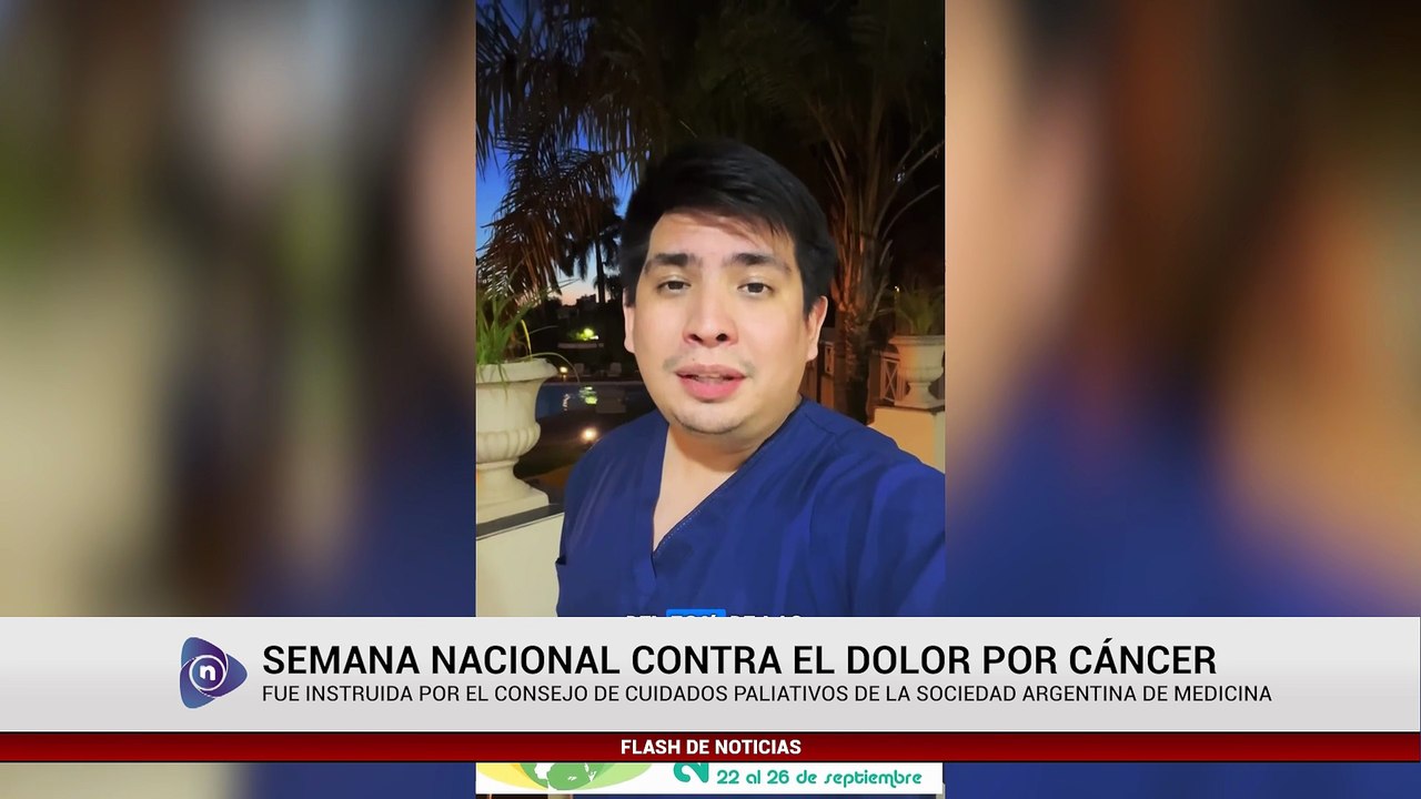 SEMANA NACIONAL CONTRA EL DOLOR POR CÁNCER