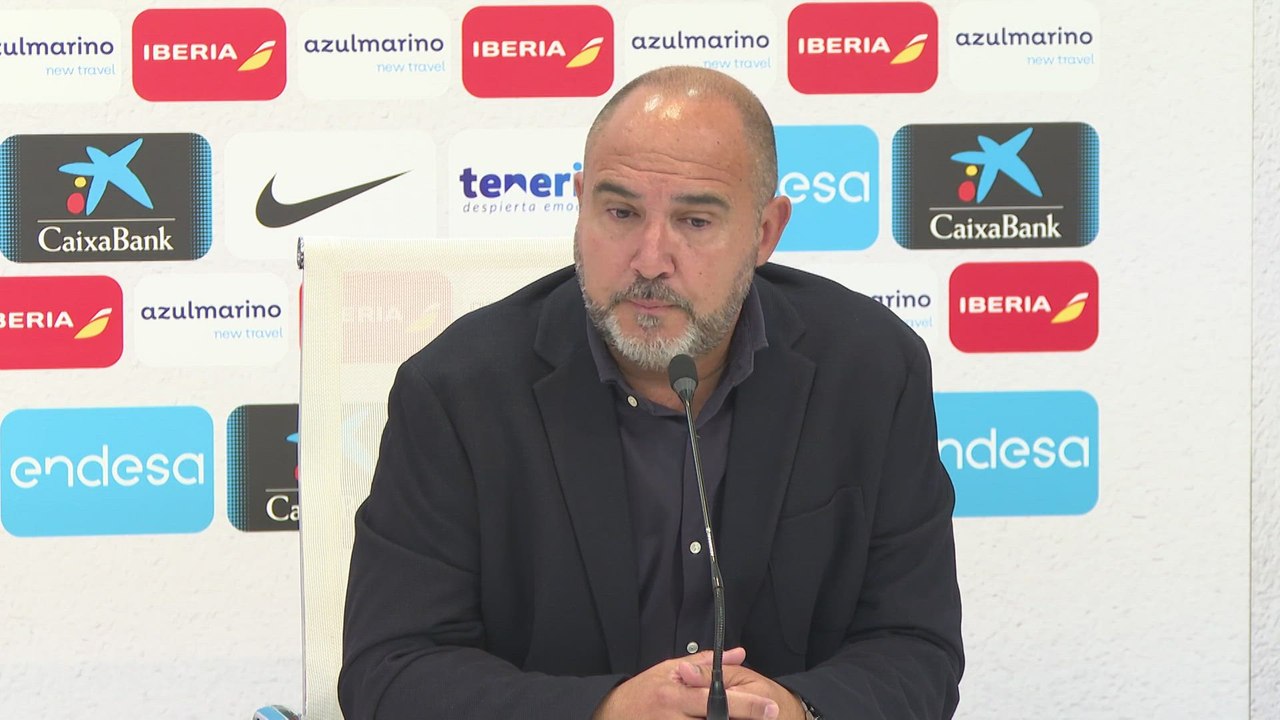 Presentación de Chus Mateo como nuevo seleccionador español de baloncesto