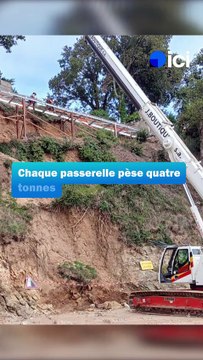 Le sentier des douaniers face à l'érosion