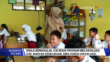 ICW Desak MBG Dihentikan dan Dievaluasi Total, Sebut Keterlibatan Kemhan Keliru