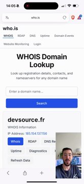 Vous savez qui héberge votre site ? Vous connaissez son adresse IP ?