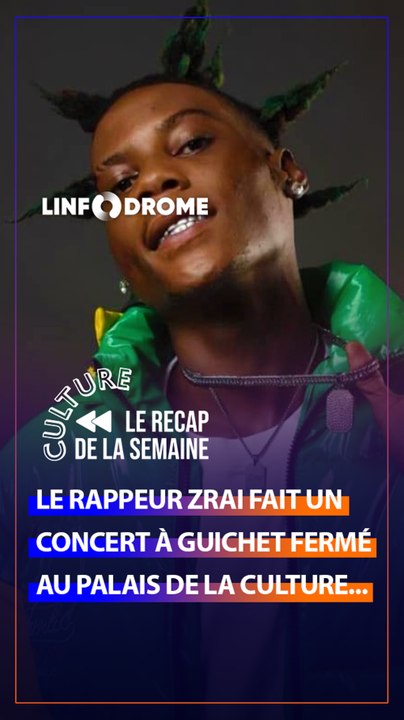 CONCERT RÉUSSI POUR LE RAPPEUR IVOIRIEN ZRAI AU PALAIS DE LA CULTURE