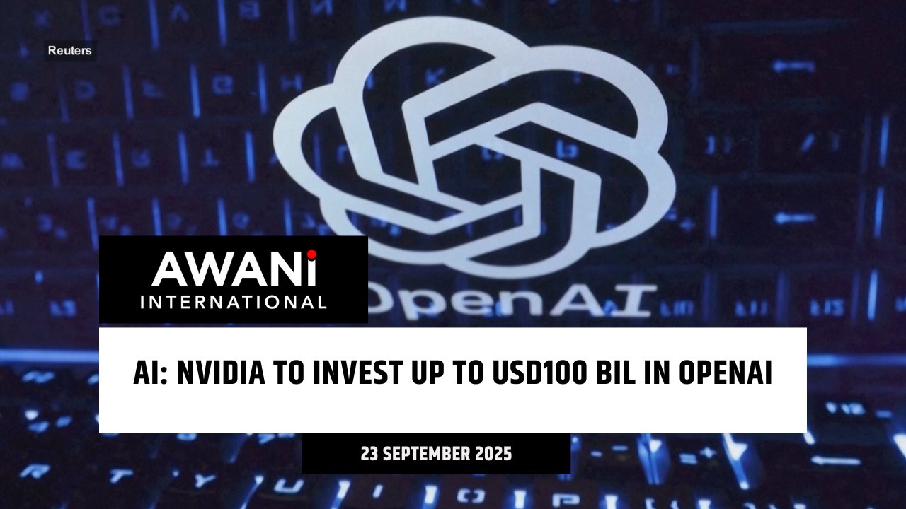 AI: Nvidia to invest up to USD100 bil in Openai