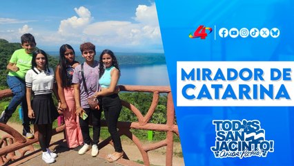 🌄 Turistas nacionales y extranjeros admiran el espectacular Mirador de Catarina, Masaya 🇳🇮