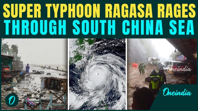 Super Typhoon Ragasa Smashes Northern Philippines and Taiwan, Now Threatens China with 134MPH Winds