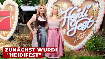 Heidi Klum erstmals auf der Wiesn