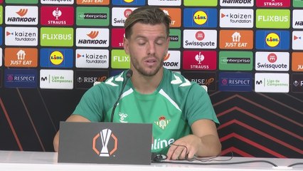 Lo Celso, rueda de prensa previa al Betis - Nottingham Forest