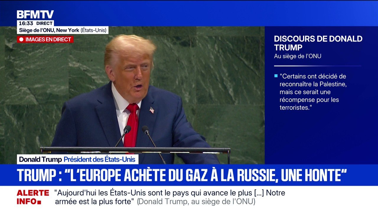 Pour Donald Trump, "l'ONU soutient et finance l'immigration clandestine et l'immigration illégale"