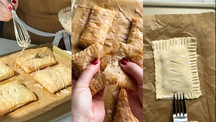 Homemade Poptart-Apple Crisp Recipe