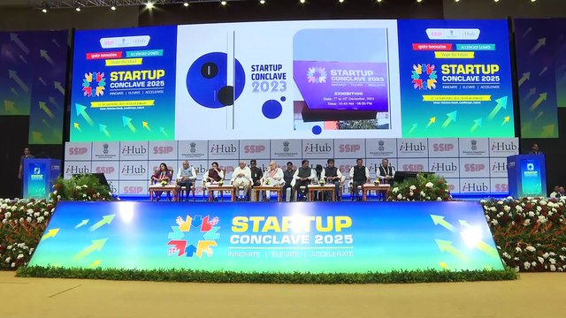 Amit Shah Union Home Minister inaugurated Startup Conclave 2025 inaugurated in #gandhinagar #Gujarat