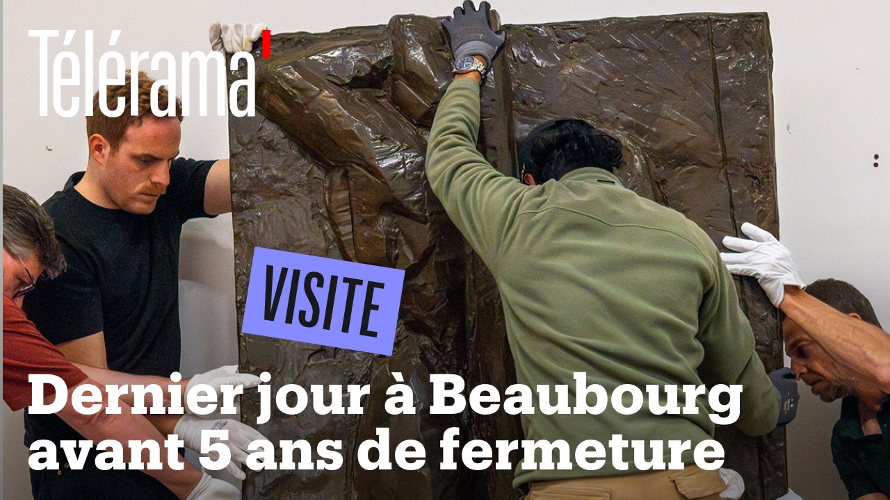 Le Dernier jour du Centre Pompidou avant 5 ans de travaux