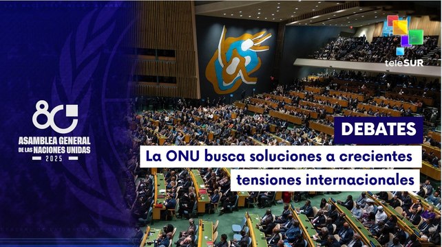 Jornada de debates en la 80° Asamblea General de la ONU