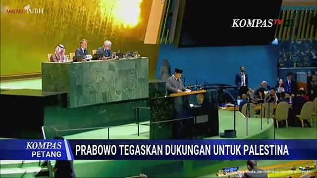 [FULL] Eks Menlu Soroti Pidato Presiden Prabowo di KTT PBB: Israel, Palestina & Two State Solution