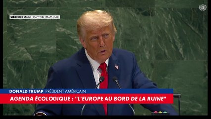 Donald Trump : «Le changement climatique est la plus grande escroquerie de l'histoire de l'humanité»