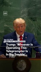 Trump: ‘Whoever Is Operating This Teleprompter Is In Big Trouble’