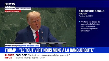 Donald Trump: "Le changement climatique est la plus grande manipulation qui ait jamais été lancée"
