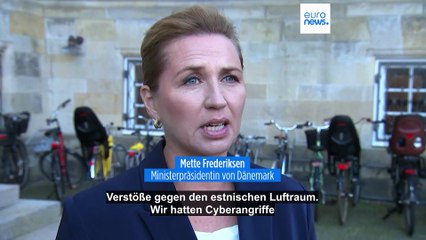 Mette Frederiksen nach Drohnenangriff in Kopenhagen: Es war ein Anschlag