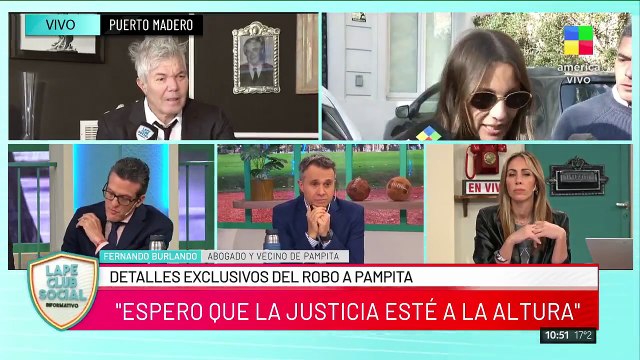 Fernando Burlando confirmó cuántos teléfonos recuperó Pampita tras el robo en su casa y dónde los encontraron