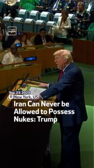 Iran Can Never be Allowed to Possess Nukes: Trump