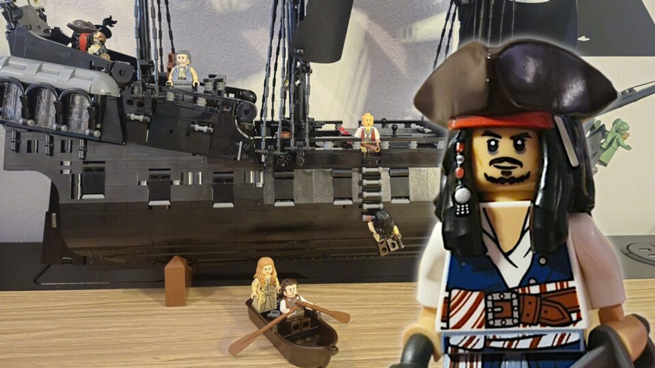 Lego Captain Jack Sparrows Piratenschiff: Wir zeigen euch alle wichtigen Funktionen der Black Pearl