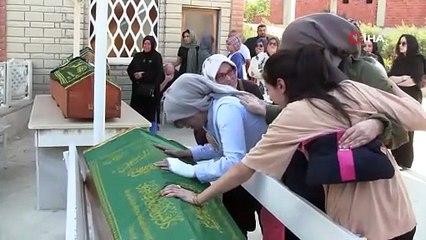 Yangında hayatını kaybeden 3 kişi gözyaşları arasında toprağa verildi