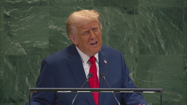 Trump CLOSES UN Speech with Powerful Message, Mixed Crowd Reactions