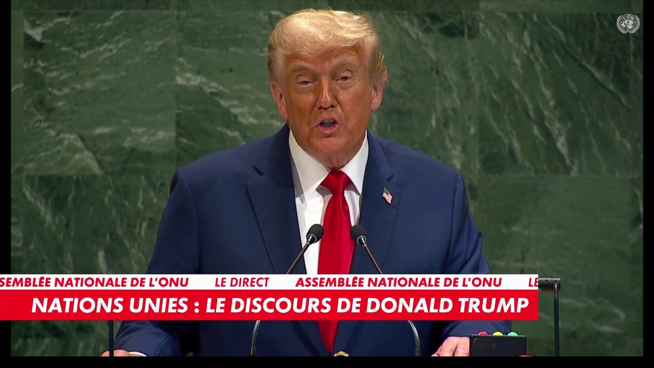 Ce qu'il faut retenir du discours de Donald Trump à l'Onu