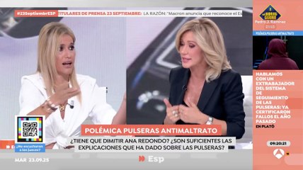 Griso corta en seco la patética intentona de Afra Blanco de desviar la atención hacia VOX por las pulseras antimaltrato